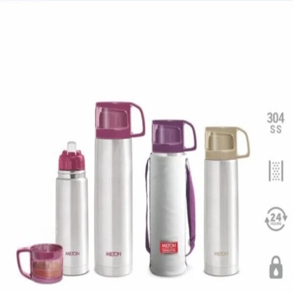 فلاسک میلتون مدل Am-1418 گنجایش 0.750 لیتر به همراه کاور