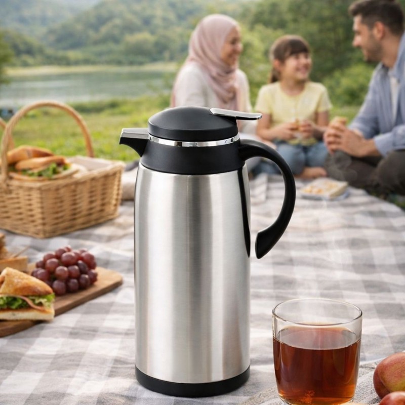 فلاسک فونیکس مدل استیل گنجایش 1 لیتر