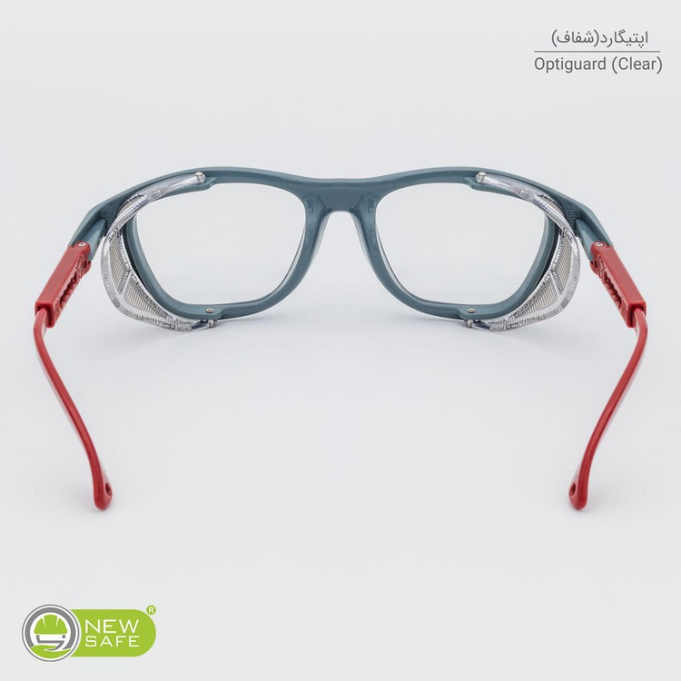 عینک ایمنی نیوسیف مدل ضدبخار و ضدخش کد OptiGuard