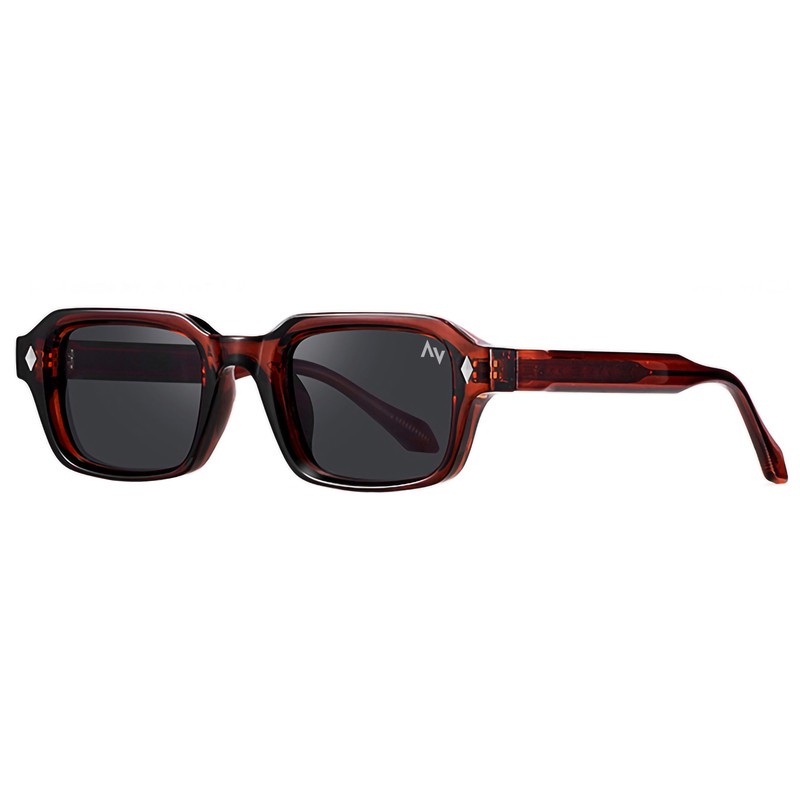 عینک آفتابی مستطیلی آلبرت وگ مدل SZ8106 Sangria Obsidian