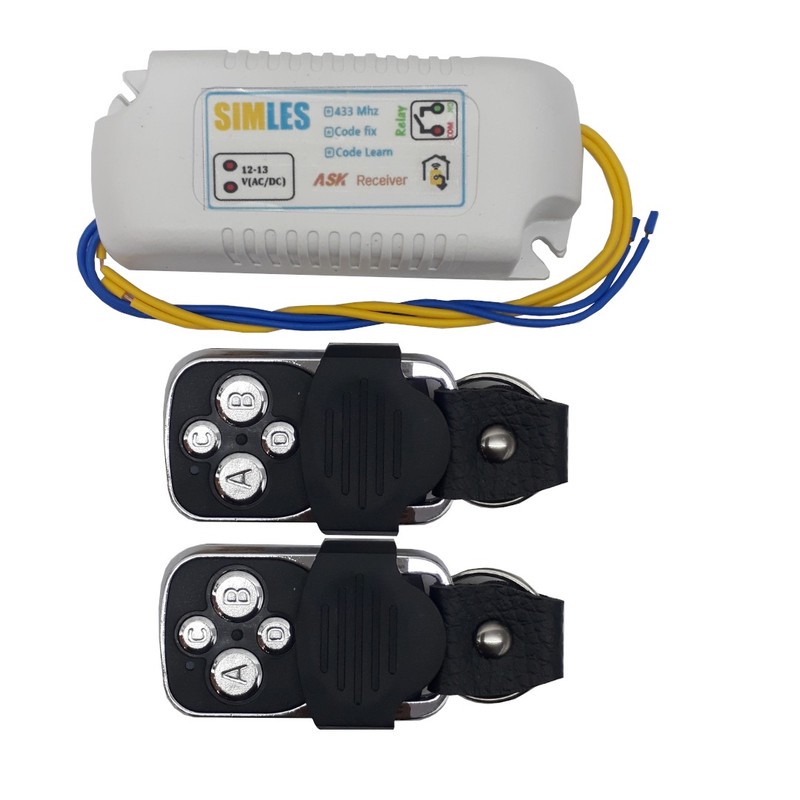 گیرنده و ریموت سیملس مدل PN1456