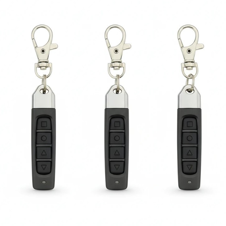 ریموت بلوتوثی دربازکن مدل black pencil کد۴۳۳ مگاهرتز بسته 3 عددی
