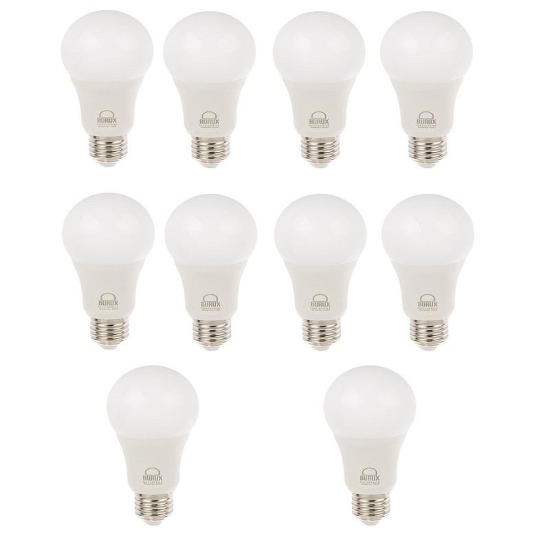 لامپ LED بروکس 10 وات مدل A60 پایه E27 بسته 10 عددی