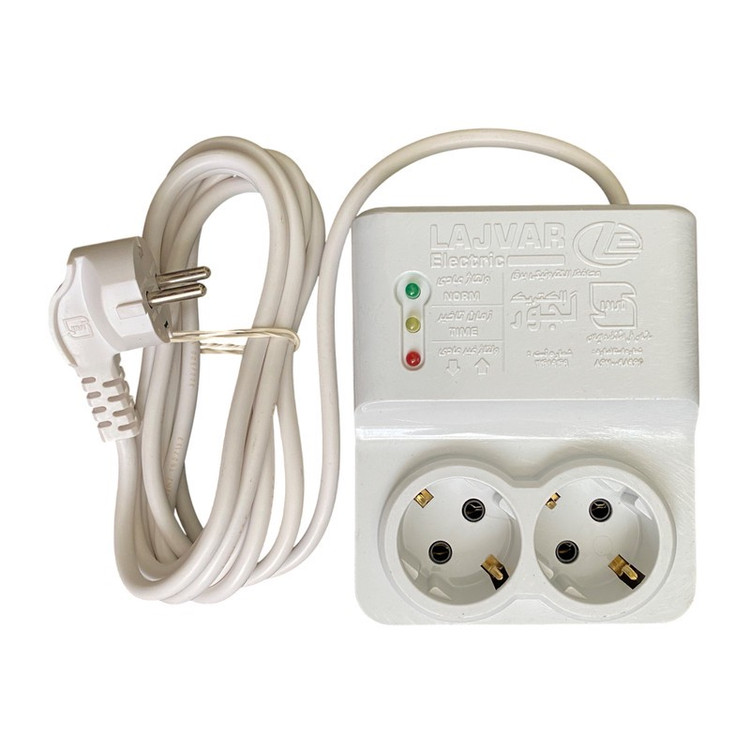 محافظ ولتاژ لجور الکتریک مدل L110 - 2500W - 10A - 3Meter