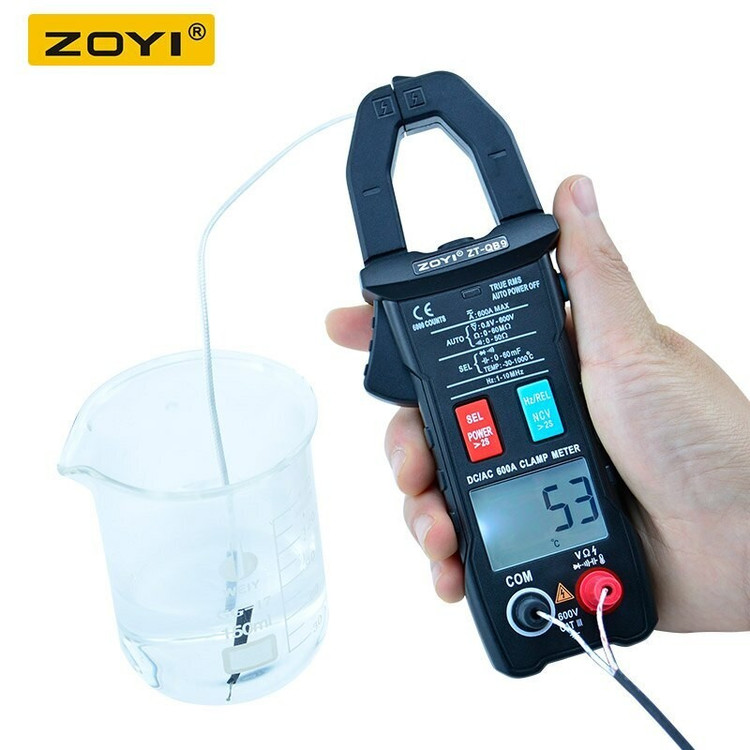مولتی متر کلمپی زویی مدل ZT-QB9