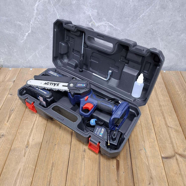 اره زنجیری شارژی 21 ولت صنعتی اکتیوتولز مدل 21V/ 33150 کد 40