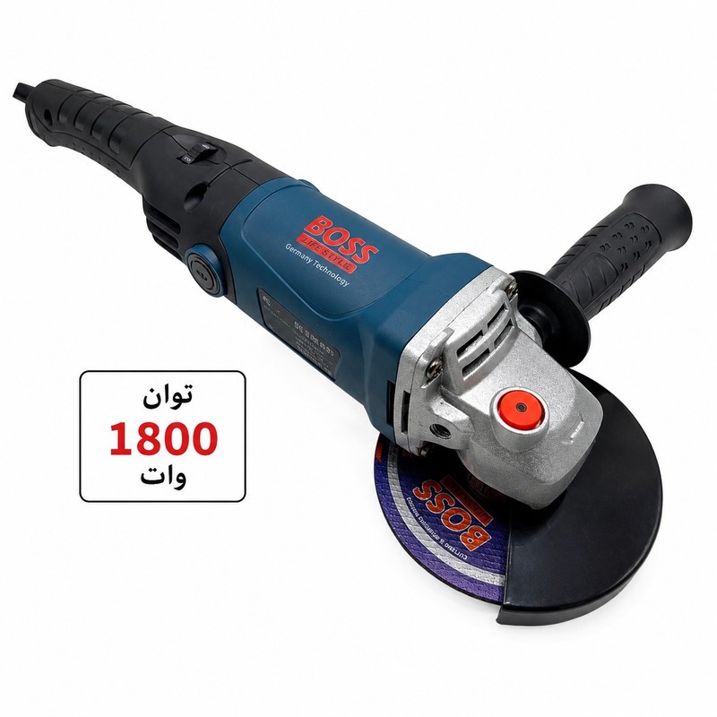 مینی فرز صنعتی دیمر دار 115میلی متری 1800وات باس مدل LIFE_STYLE