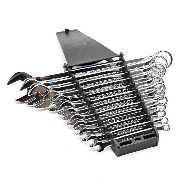 آچار یکسر تخت و یکسر رینگی باس مدل 6-22MM مجموعه 12 عددی