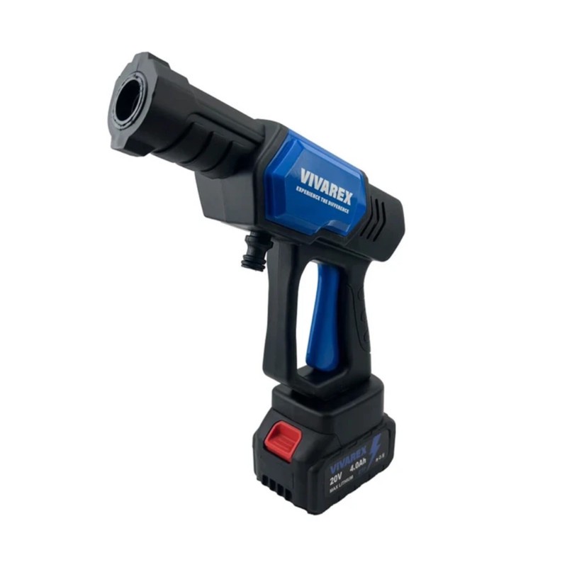 کارواش شارژی 25 بار 20 وات با موتور ذغالی ویوارکس مدل VR2425V2-PW با حداکثر دبی اب 4 لیتر بر دقیقه
