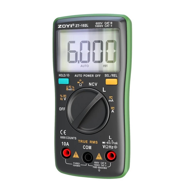 ال سی آر متر و مولتی متر زویی مدل ZT-102L