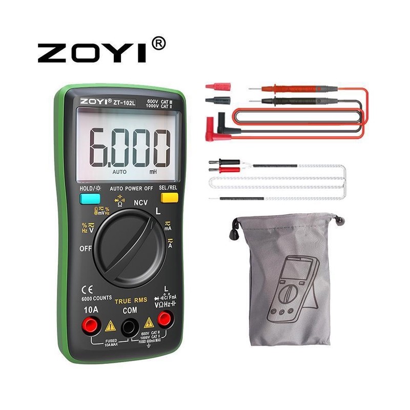 ال سی آر متر و مولتی متر زویی مدل ZT-102L