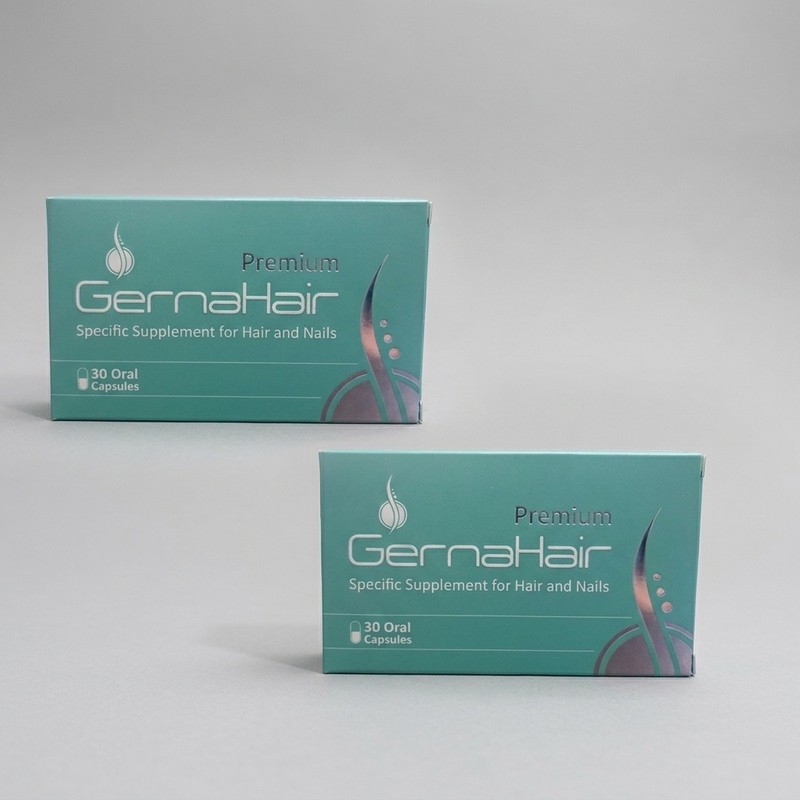 قرص تقویت مو و ناخن آدریان GernaHair مدل پریمیوم، جلوگیری از ریزش مو، افزایش ضخامت تار مو، کاهش شکنندگی ناخن، کمک به ...
