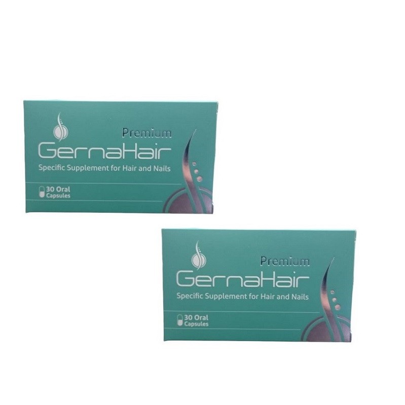 قرص تقویت مو و ناخن آدریان GernaHair مدل پریمیوم، جلوگیری از ریزش مو، افزایش ضخامت تار مو، کاهش شکنندگی ناخن، کمک به ...