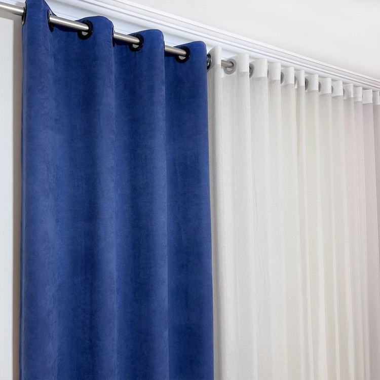 پرده مدل پانچ مخمل مات سایز 300x280 سانتیمتر