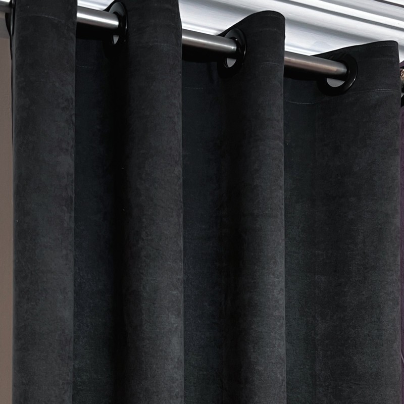 پرده مدل پانچ مخمل مات سایز 300x280 سانتیمتر