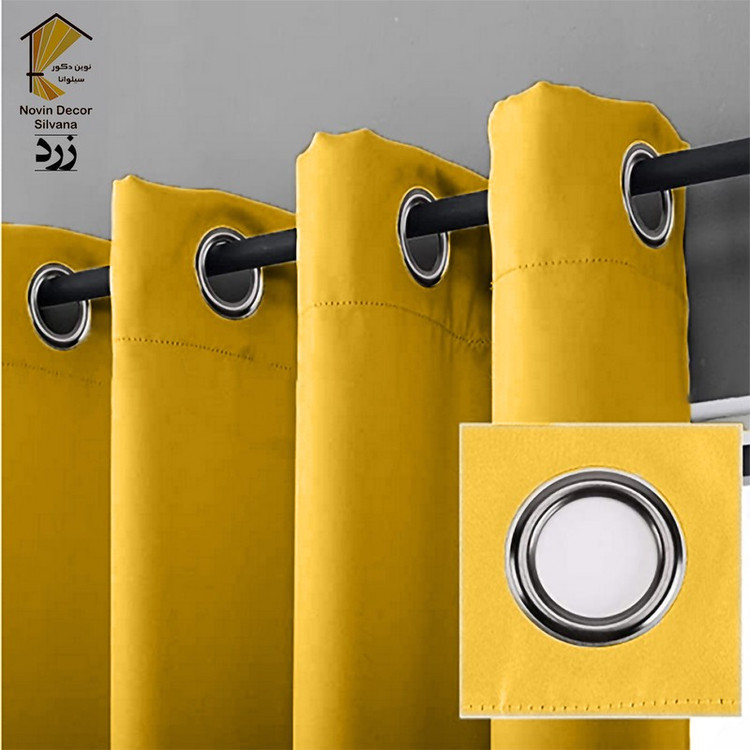 پرده نوین دکور سیلوانا مدل لاکچری 3 سایز 280 300 سانتی متر