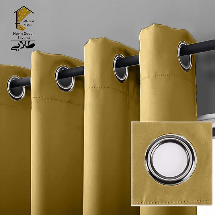 پرده نوین دکور سیلوانا مدل لاکچری 3 سایز 280 300 سانتی متر