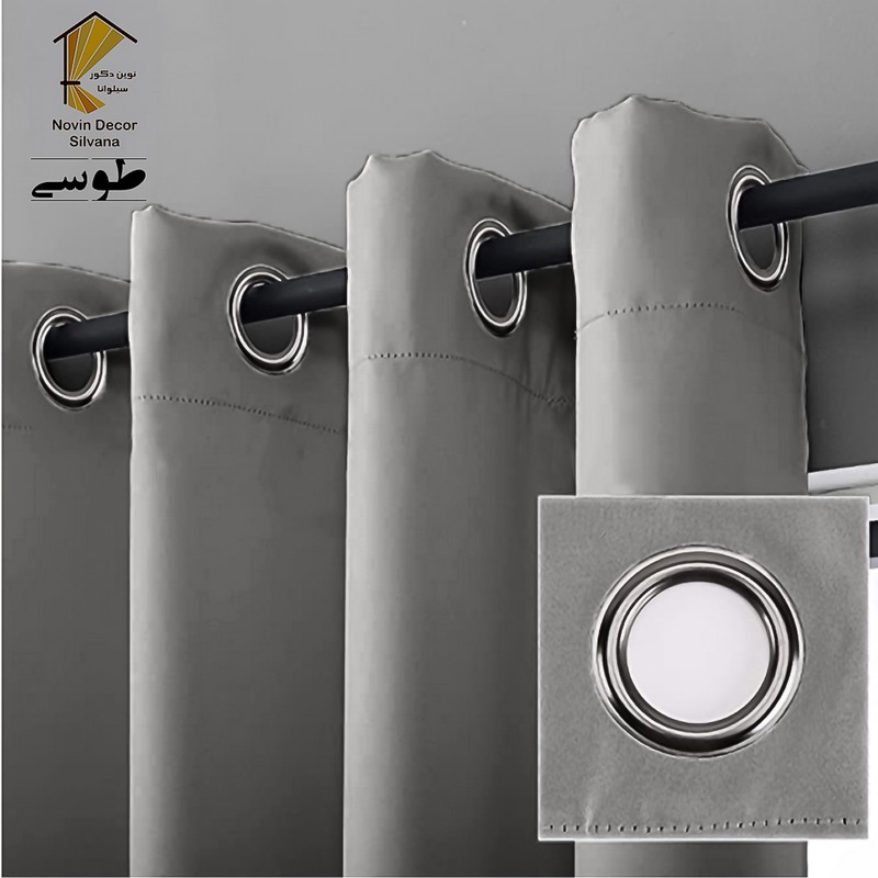 پرده نوین دکور سیلوانا مدل لاکچری 3 سایز 280 300 سانتی متر