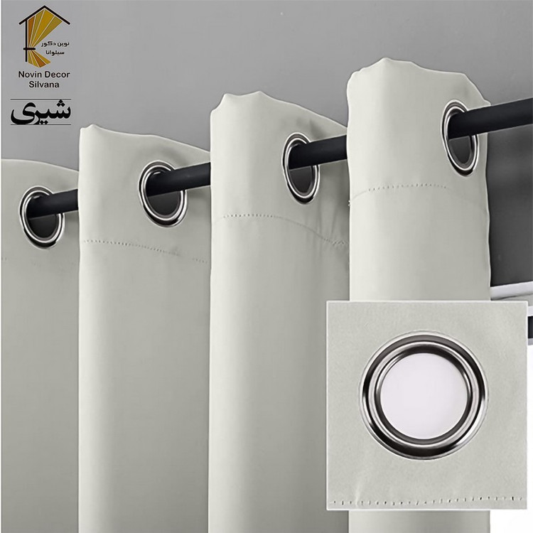 پرده نوین دکور سیلوانا مدل لاکچری 280 سایز 280 140 سانتی متر