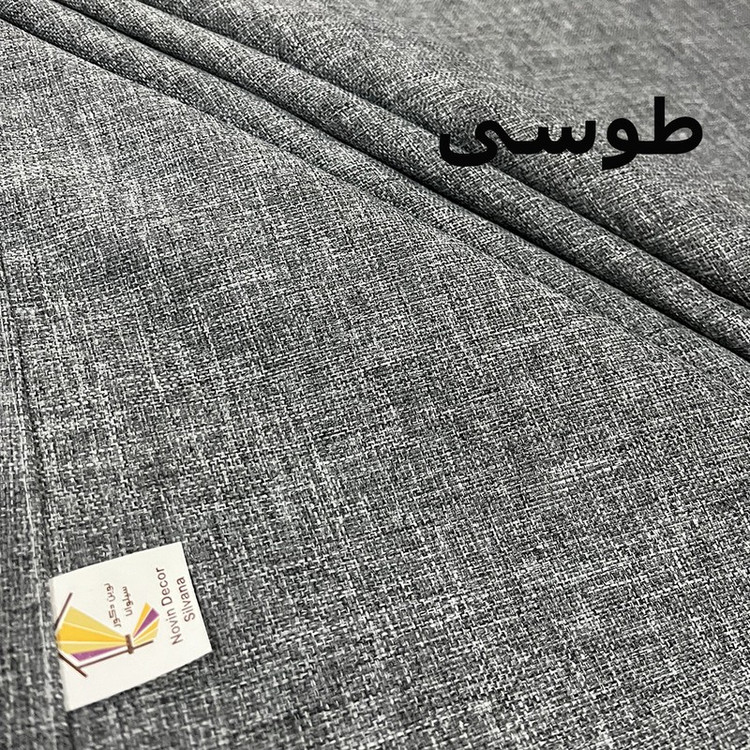 پرده پانچ نوین دکور سیلوانا مدل کتان تسلا 280_1 سایز 280x140 سانتیمتر