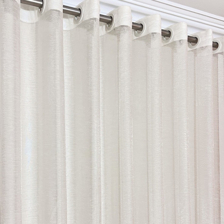 پرده مدل پانچ حریر شاین کلاسیک سایز 150x280 سانتی متر