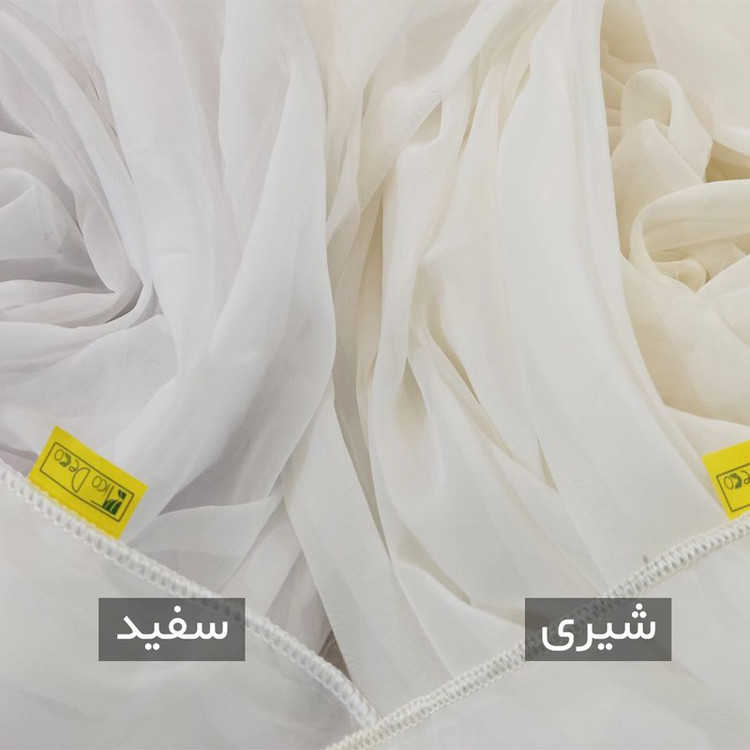 پرده تیکو دکو مدل حریر کلاسیک سایز 170x300 سانتیمتر