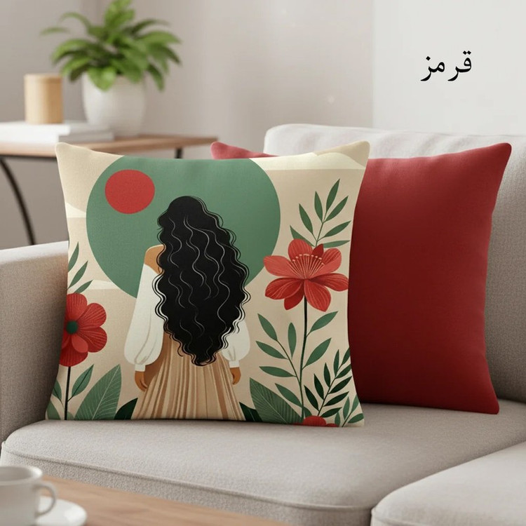 کاور کوسن مدل کد 10254.2 سایز 4545 مجموعه دو عددی