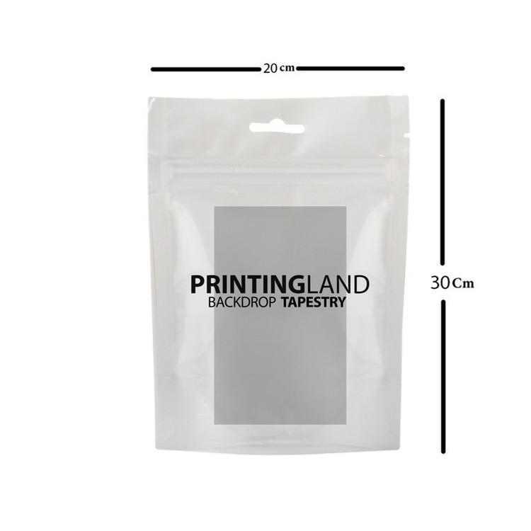 پوستر پارچه ای پرینتینگ لند طرح بکدراپ آرامش کد A10