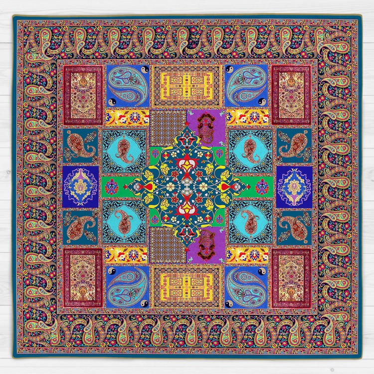 رومیزی طرح ترمه کد 9275.2