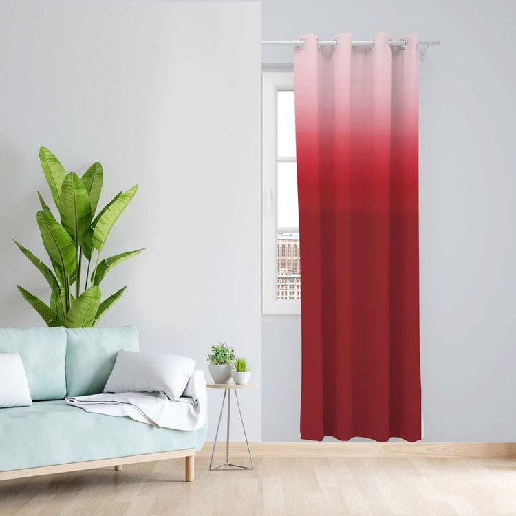 پرده طرح آبرنگی مدل مخمل پانچی کد 1664 z سایز 140x200 سانتی متر