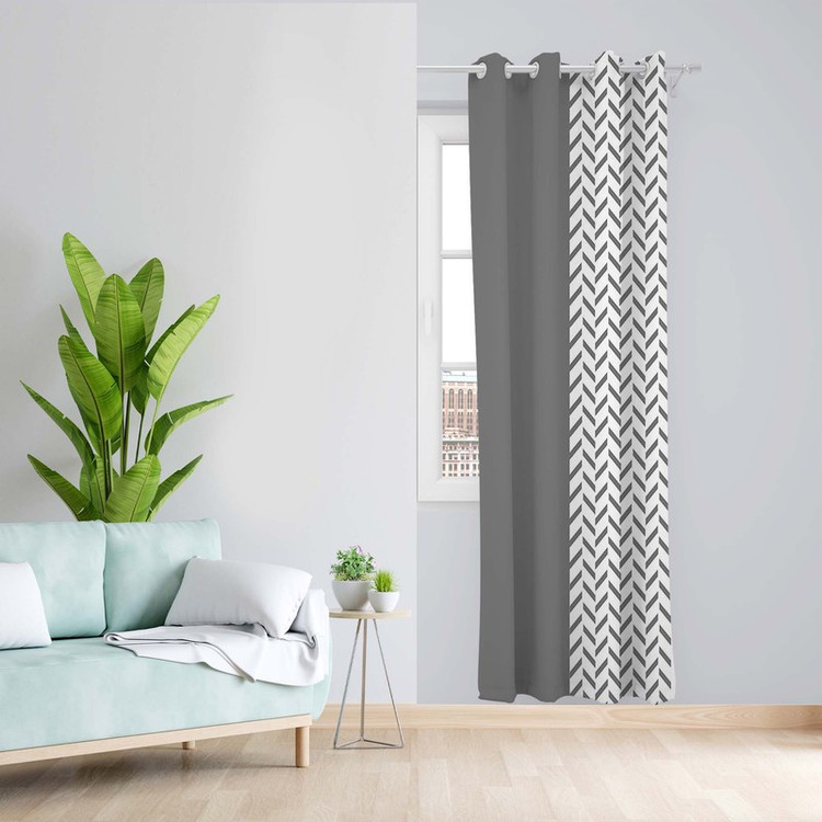 پرده طرح خط مدل مخمل پانچی کد 1579 z سایز 140x200 سانتی متر