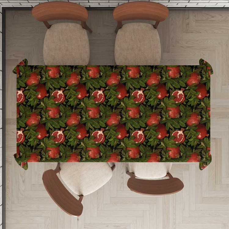 رومیزی شش نفره طرح یلدایی کد F2RO1017