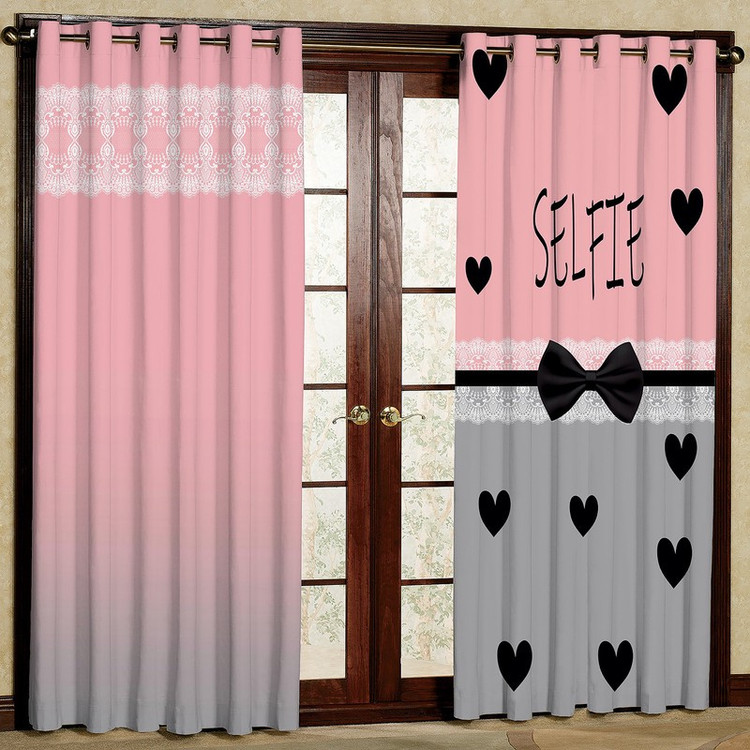 پرده مدل مخمل پانچی طرح کودک کد 1204aT2 سایز 200x140 سانتی متر