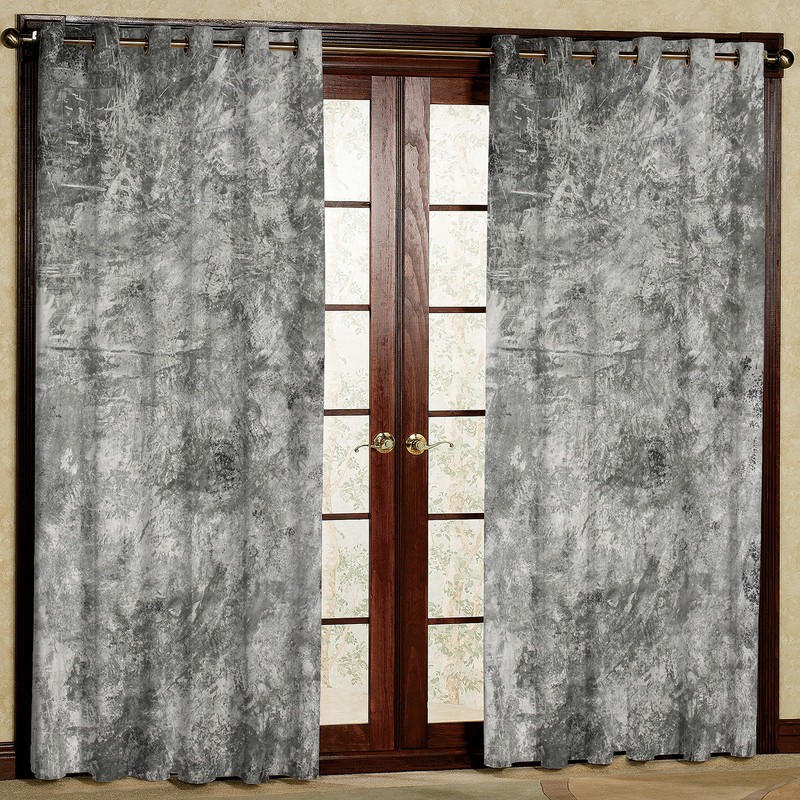 پرده مدل مخمل پانچی کد m 4129K سایز 280x140 سانتی متر