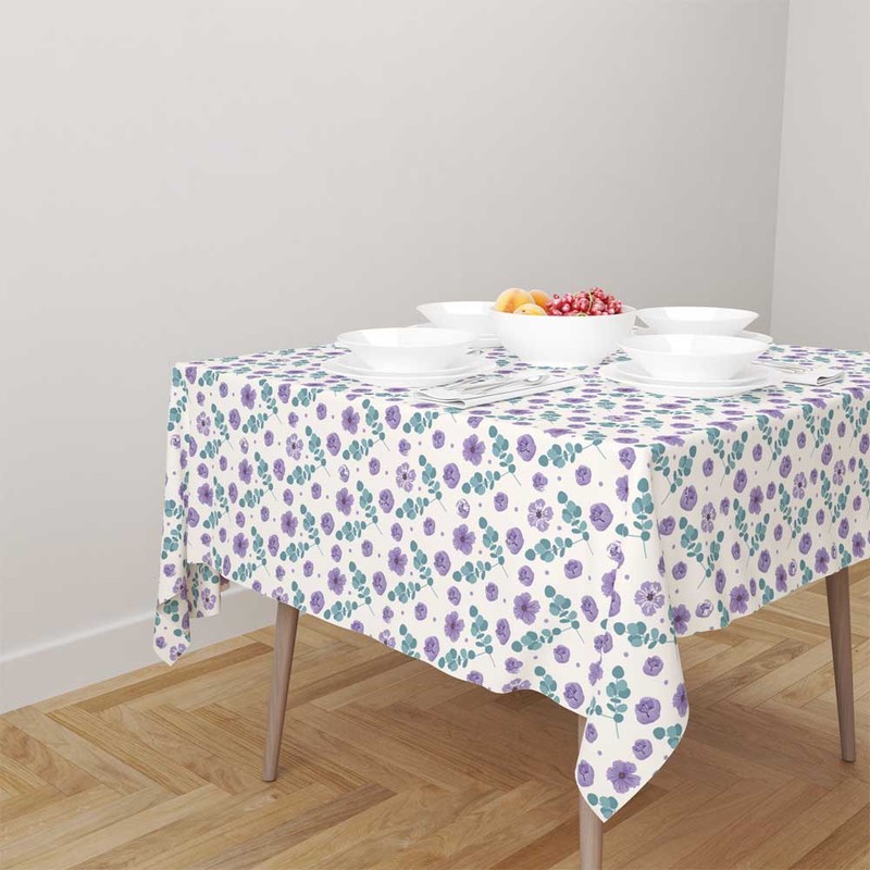 رومیزی طرح گلدار کد F2RO1055
