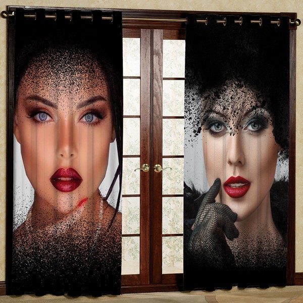 پرده مدل چاپی هازان پانچی کد 362 سایز 200x140 سانتی متر