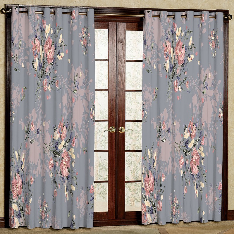 پرده مدل مخمل پانچی کد 2361 سایز 140x280 سانتی متر