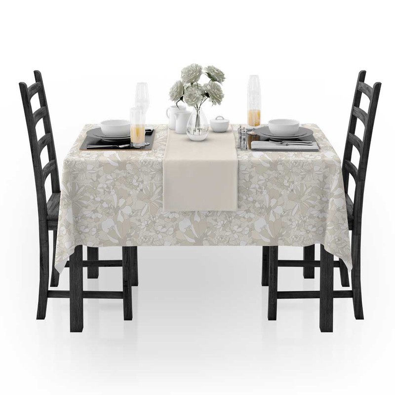 رومیزی مدل گلدار مستطیلی کد F2RO1062