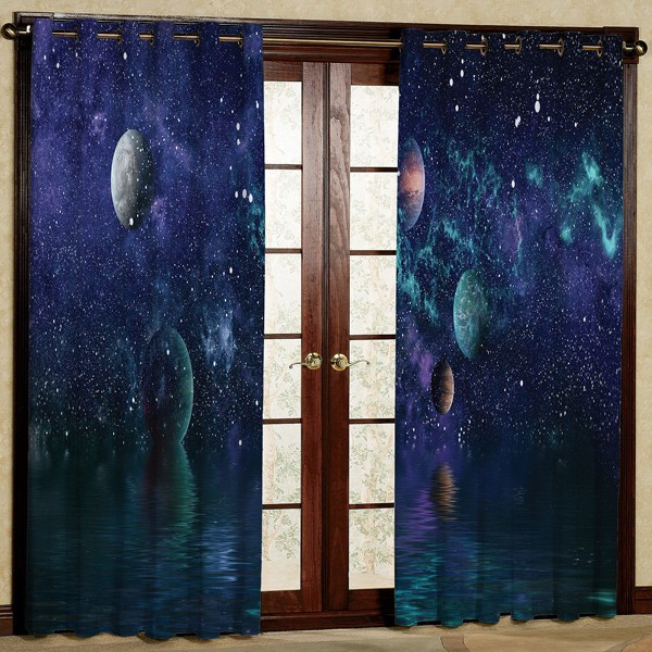 پرده مدل مخمل پانچی کد 6853 سایز 280x140 سانتی متر