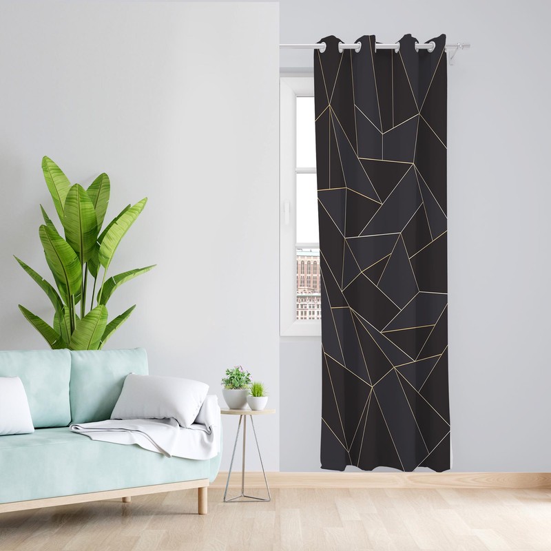 پرده مدل مخمل پانچی کد 1292سایز 140x200 سانتی متر