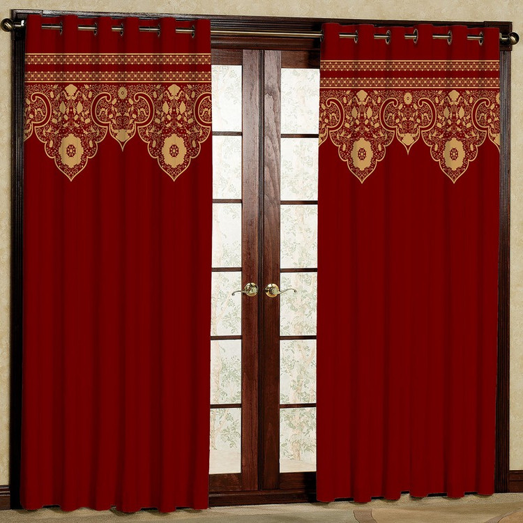 پرده مدل هازان پانچی کد 4135 سایز 140x200 سانتی متر