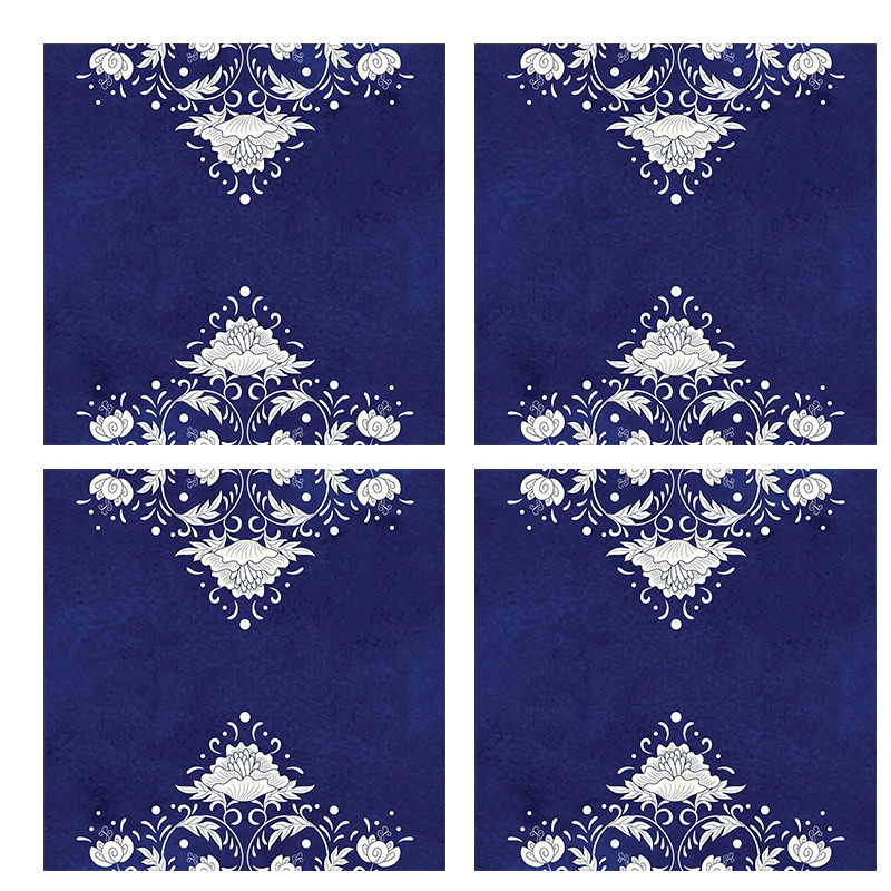 رومیزی مدل مخمل کد M0116 بسته 4 عددی
