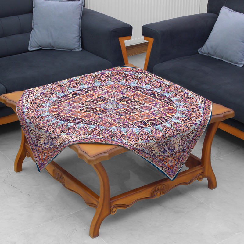 رومیزی طرح ترمه کد 9915