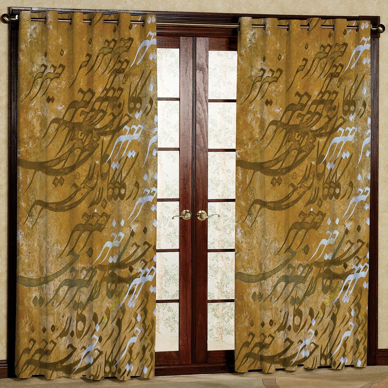 پرده مدل شعر مخمل پانچی کد 2062 سایز 200x140 سانتی متر