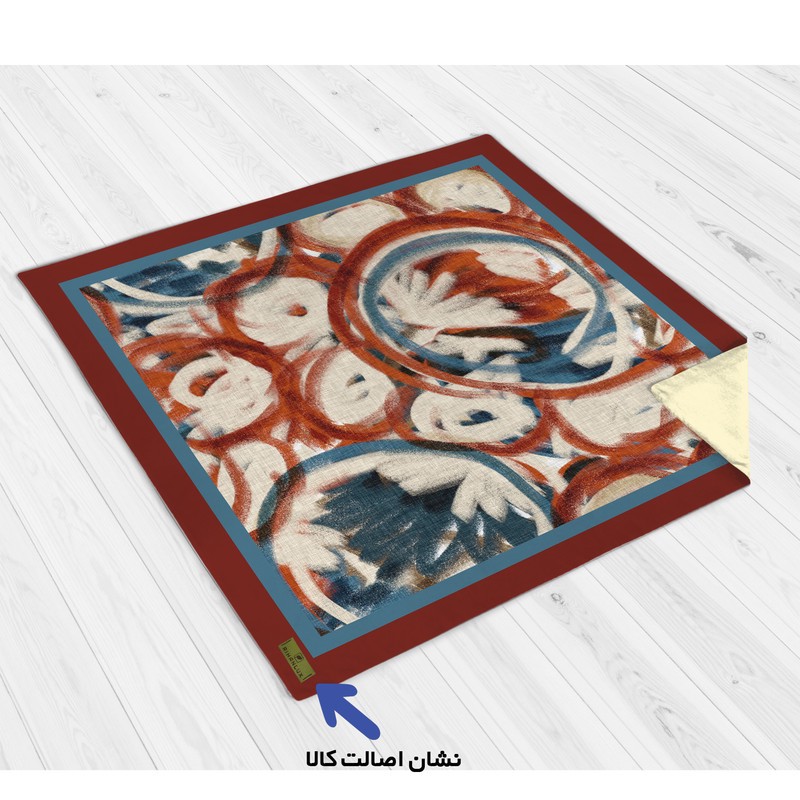 رومیزی ریحانلوکس مدل مدرن کد RH123 سایز 97x97 سانتیمتر