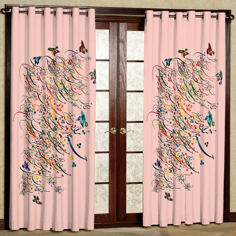 پرده مدل شعر هازان پانچی کد 1149 سایز 140x200 سانتی متر