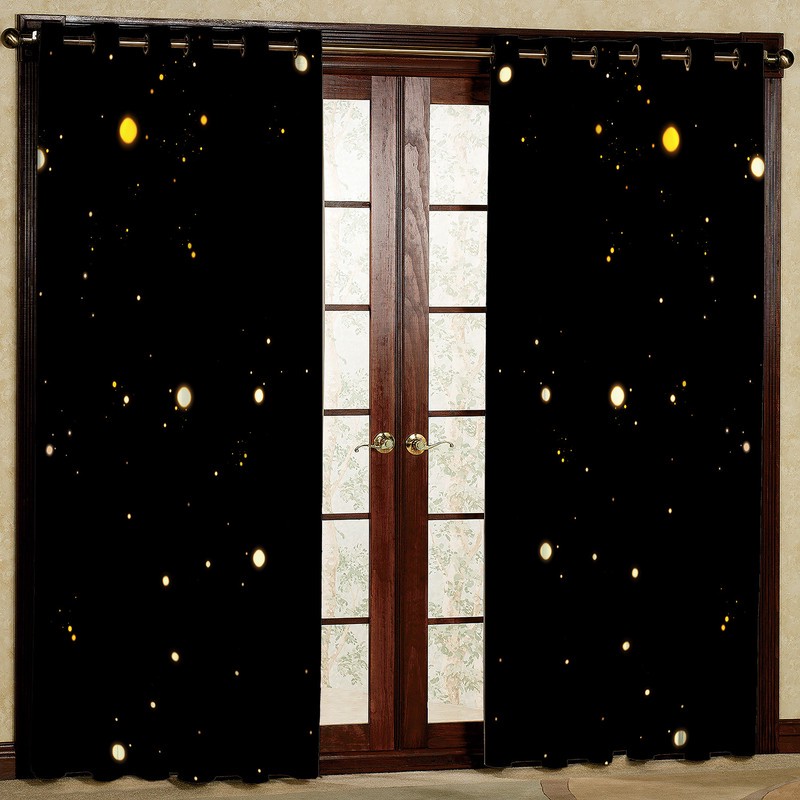 پرده مدل طرح دار مخمل پانچی کد 4589 سایز 140x280 سانتی متر