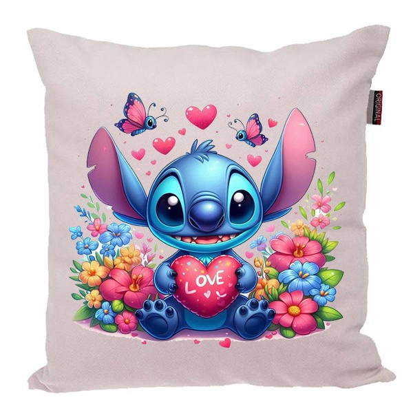 کوسن پاد آفرین مدل کارتون استیچ و لیلو Stitch کد PK401217