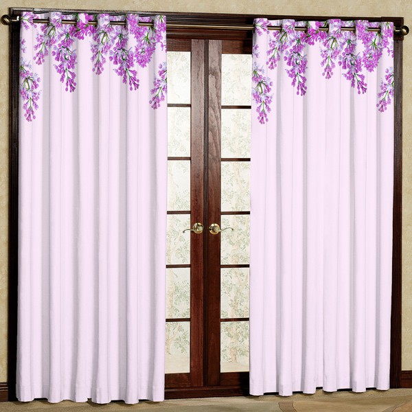 پرده مخمل پانچی کد 5909 سایز 280x140 سانتی متر