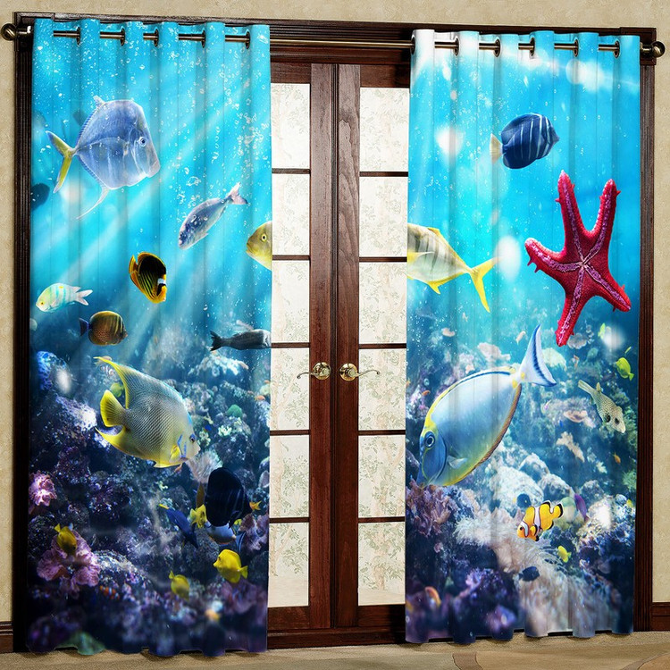 پرده مدل مخمل پانچی کد 1879T2 سایز 200x140 سانتی متر